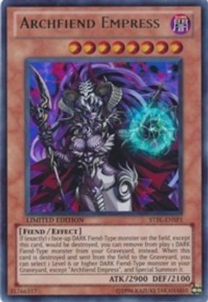 Archfiend Empress (STBL-ENSP1) - Sneak Preview Series 5 Limited