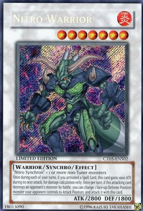 Nitro Warrior (CT05-ENS02) - 2008 Collectors Tin Limited