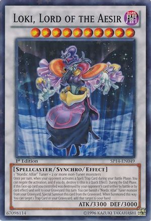 Loki, Lord of the Aesir (Starfoil) (SP14-EN049) - Star Pack 2014 1st Edition