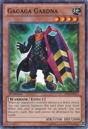 Gagaga Gardna (Starfoil) (SP14-EN011) - Star Pack 2014 1st Edition