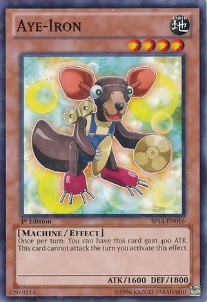 Aye-Iron (Starfoil) (SP14-EN016) - Star Pack 2014 1st Edition