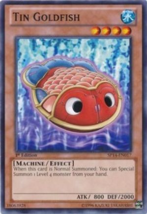 Tin Goldfish (SP14-EN017) - Star Pack 2014 1st Edition