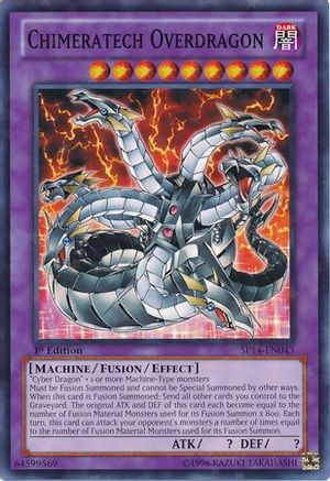 Chimeratech Overdragon (Starfoil) (SP14-EN043) - Star Pack 2014 1st Edition