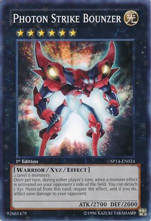 Photon Strike Bounzer (Starfoil) (SP14-EN024) - Star Pack 2014 1st Edition