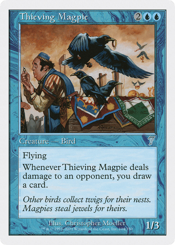 Thieving Magpie (7ED-104) - 7th Edition Foil