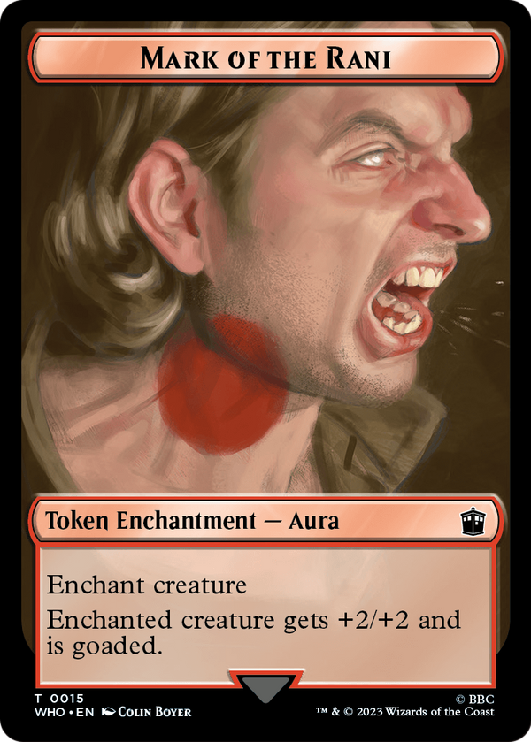 Mark of the Rani (TWHO-015) - Doctor Who Tokens Foil