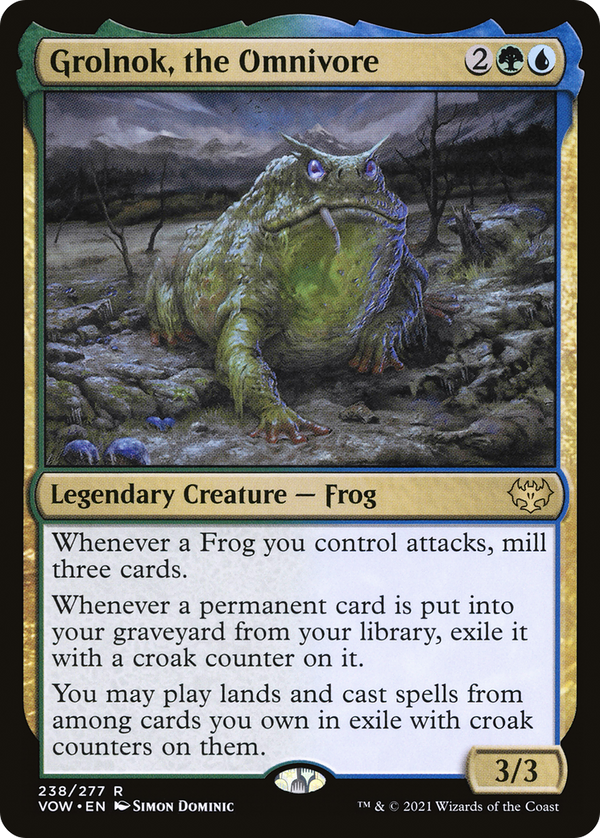 Grolnok, the Omnivore (VOW-238) - Innistrad: Crimson Vow
