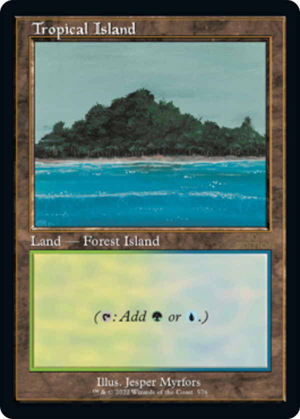 Tropical Island (Retro Frame) (30A-576) - 30th Anniversary Edition