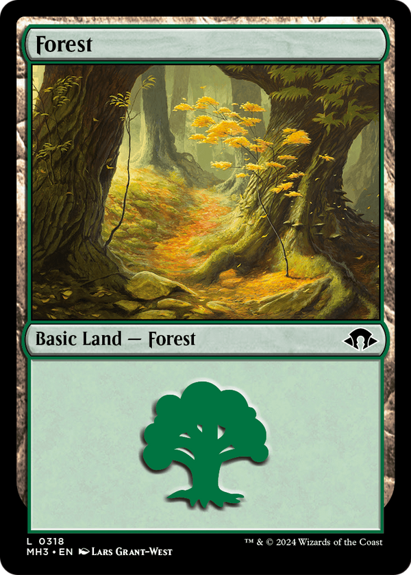 Forest (0318) (MH3-318) - Modern Horizons 3 Foil