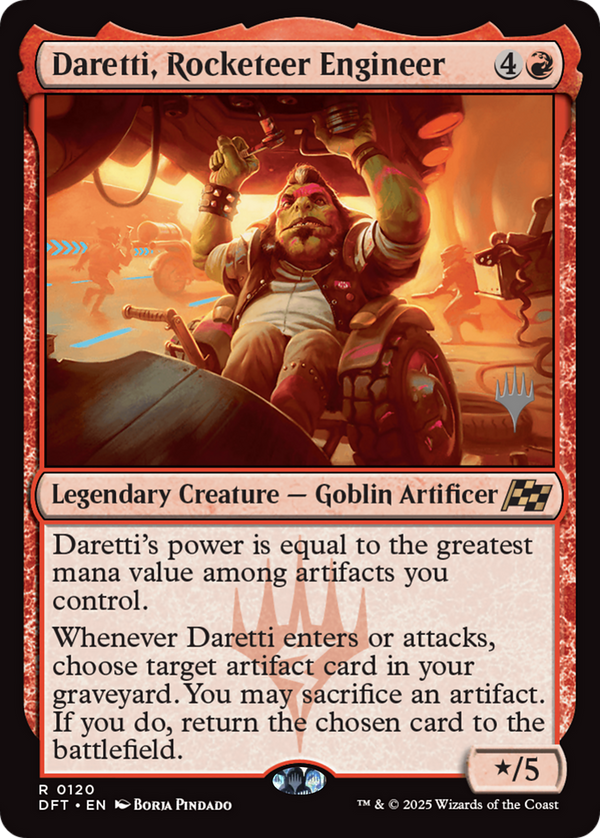 Daretti, Rocketeer Engineer (PPDFT-120) - Promo Pack: Aetherdrift Foil