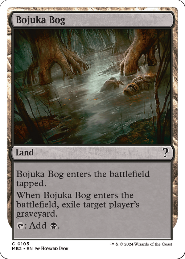Bojuka Bog (White Border) (MB2-105) - Mystery Booster 2