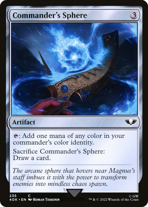 Commander's Sphere (235) (40K-235) - Warhammer 40,000 Commander
