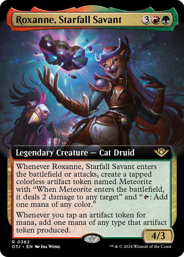 Roxanne, Starfall Savant (Extended Art) (OTJ-362) - Outlaws of Thunder Junction: (Extended Art) Foil