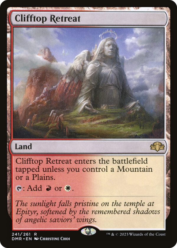 Clifftop Retreat (DMR-241) - Dominaria Remastered Foil