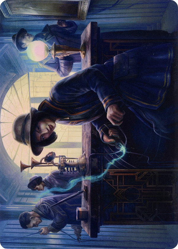 Wiretapping // Wiretapping (ASNC-015) - New Capenna Art Series (Borderless)