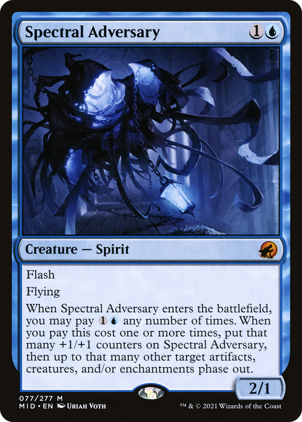 Spectral Adversary (MID-077) - Innistrad: Midnight Hunt Foil