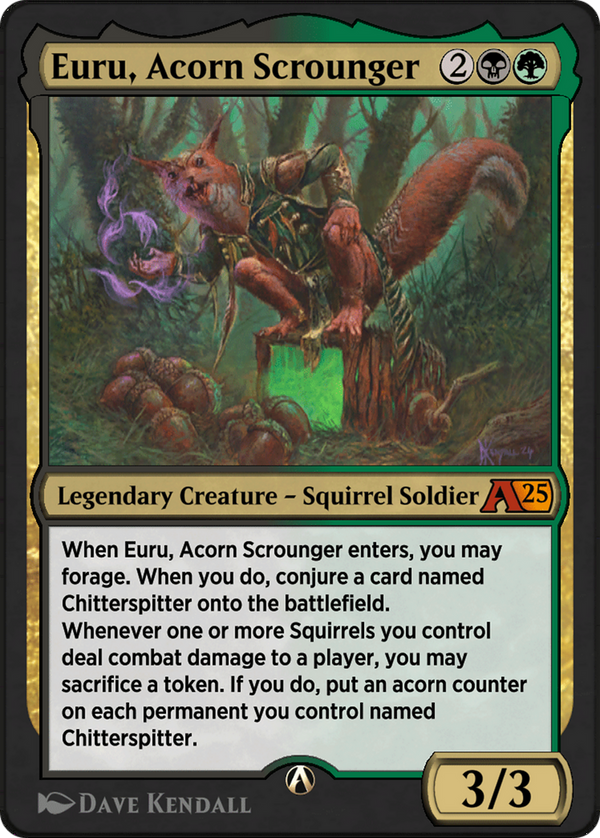 Euru, Acorn Scrounger (YBLB-024) - Alchemy: Bloomburrow