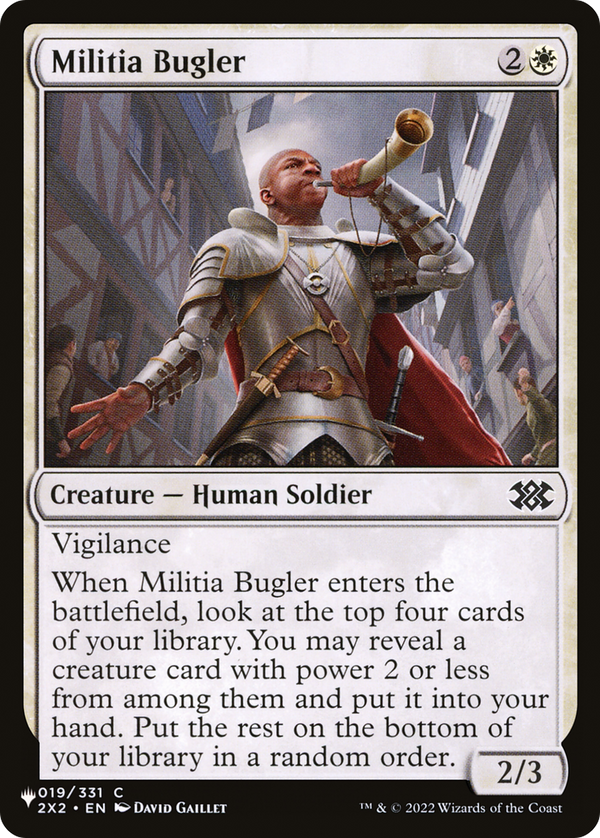 Militia Bugler (LIST-2X2-19) - The List