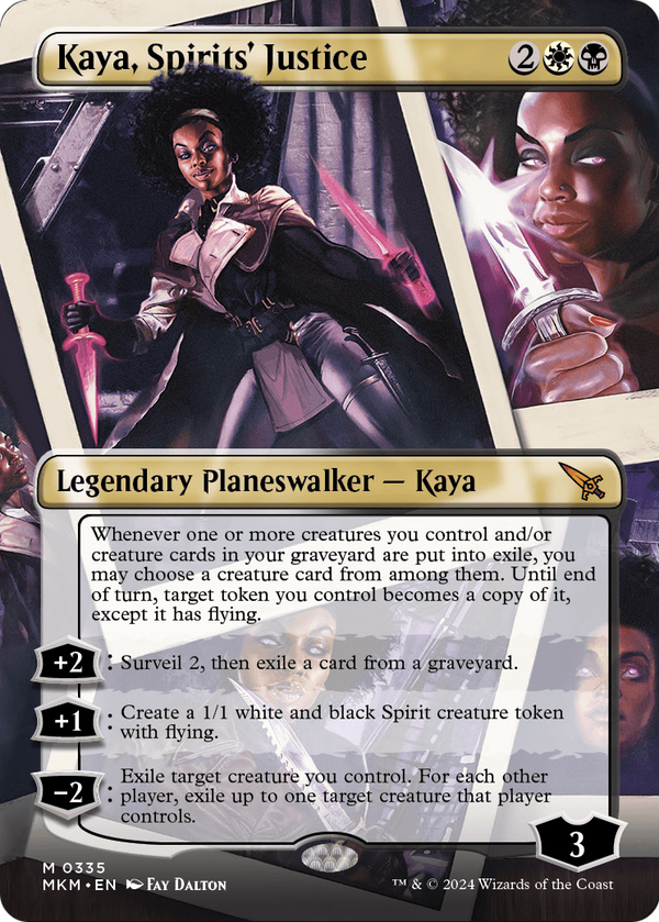 Kaya, Spirits' Justice (Borderless) (MKM-335) - Murders at Karlov Manor