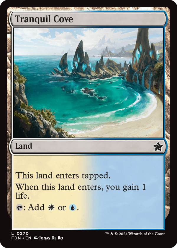 Tranquil Cove (FDN-270) - Foundations Foil