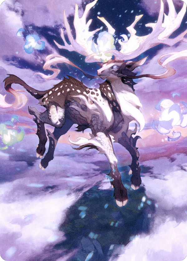 Hinata, Dawn-Crowned // Hinata, Dawn-Crowned (ANEO-068) - Neon Dynasty Art Series (Borderless) Foil