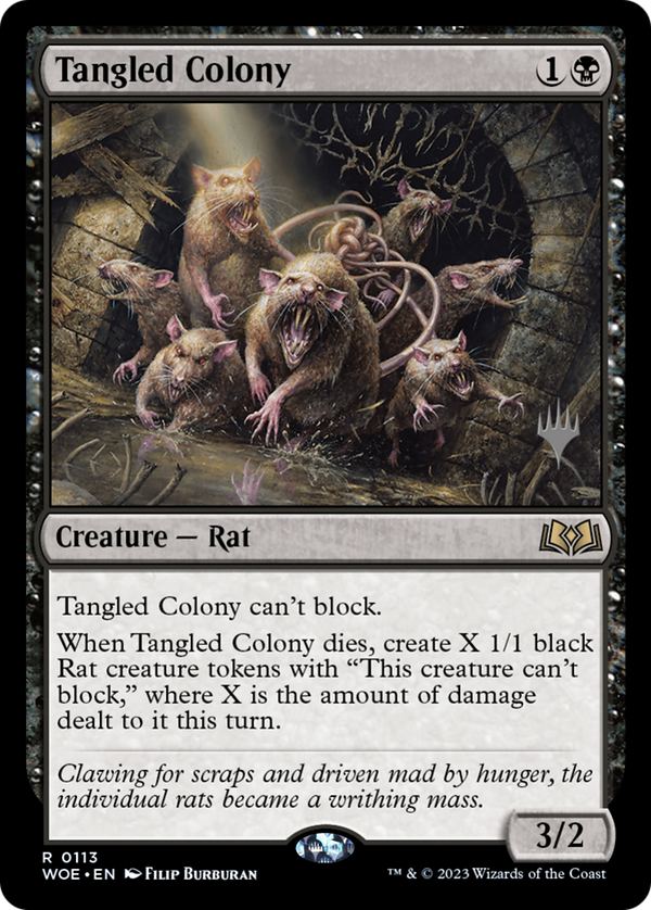 Tangled Colony (PPWOE-113) - Wilds of Eldraine Promos