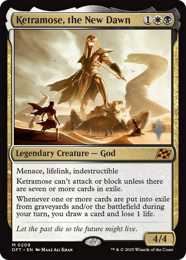 Ketramose, the New Dawn (PPDFT-209) - Promo Pack: Aetherdrift