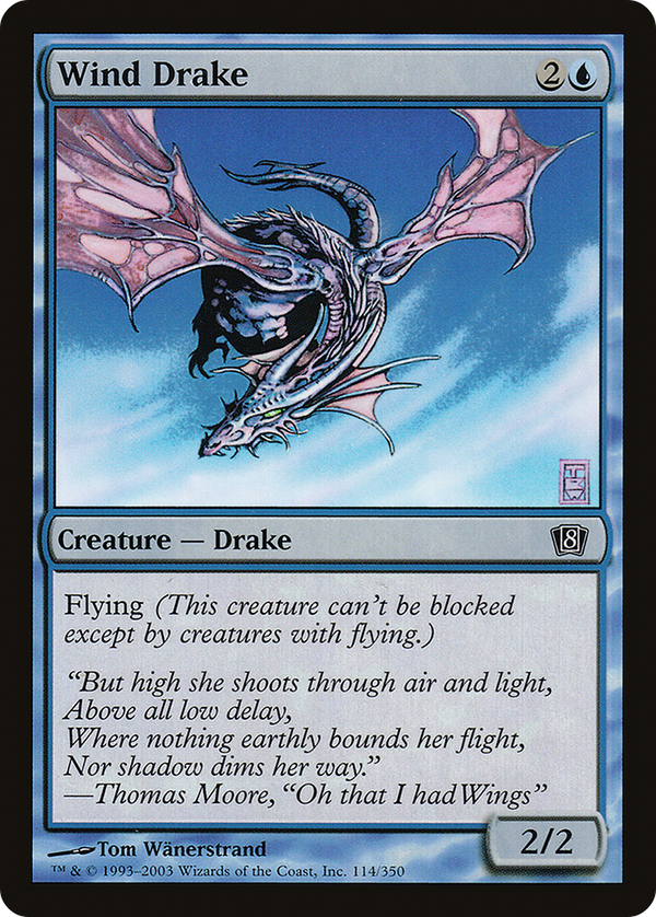 Wind Drake (8ED-114) - 8th Edition