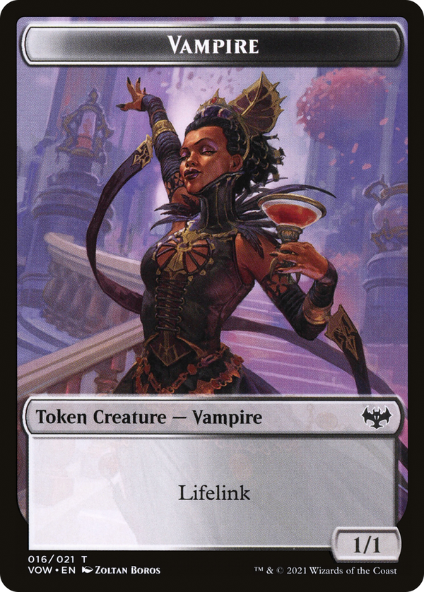 Vampire (TVOW-016) - Innistrad: Crimson Vow Tokens