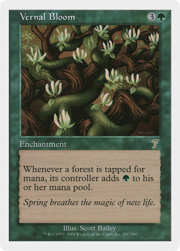 Vernal Bloom (7ED-281) - 7th Edition