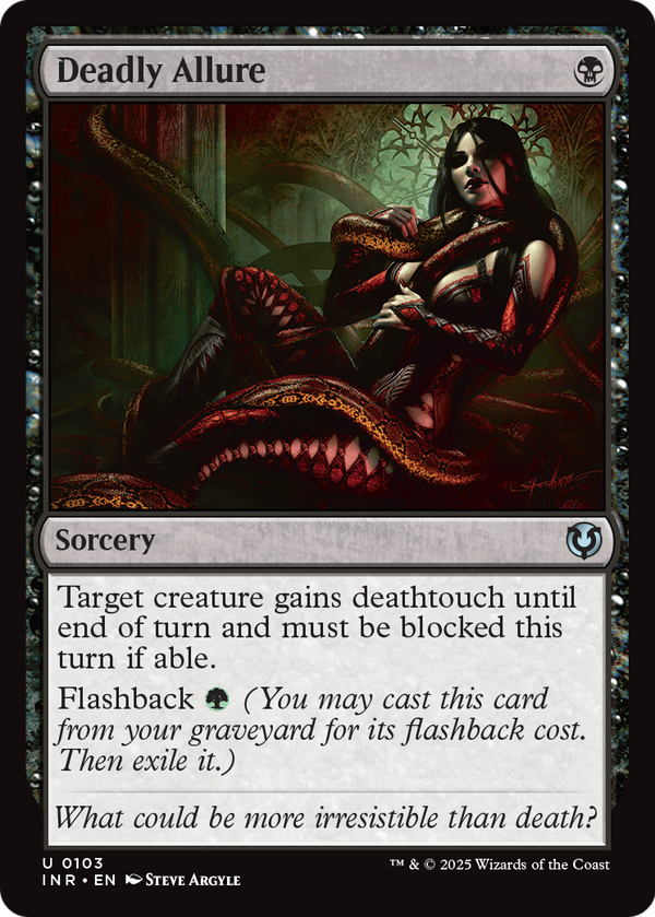 Deadly Allure (INR-103) - Innistrad Remastered Foil