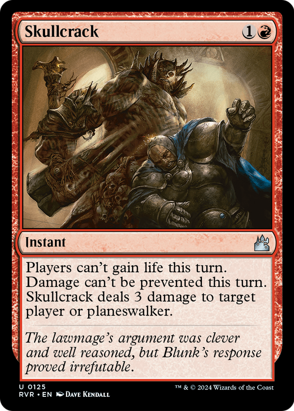 Skullcrack (RVR-125) - Ravnica Remastered Foil