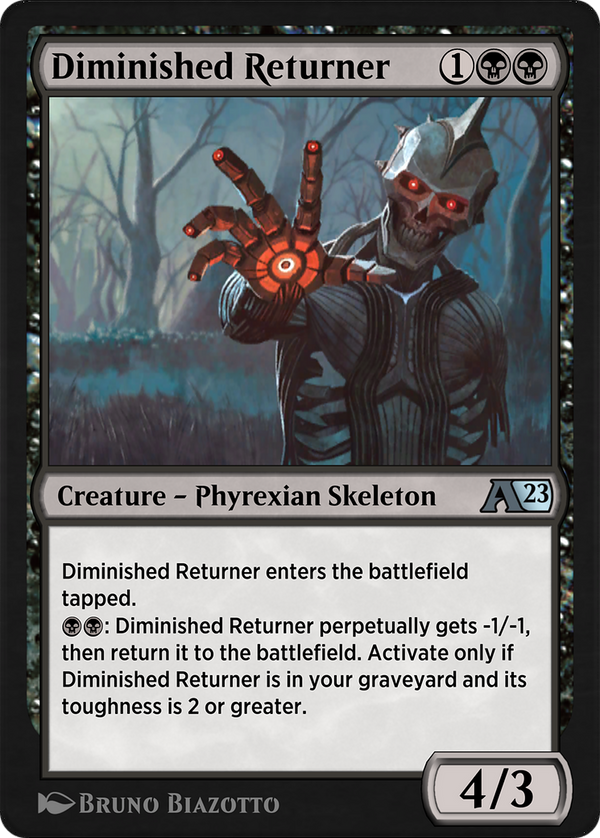 Diminished Returner (YDMU-009) - Alchemy: Dominaria
