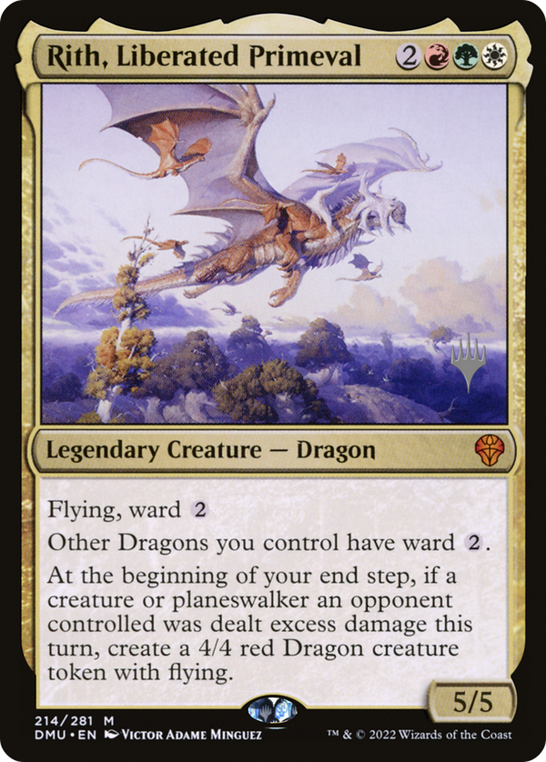 Rith, Liberated Primeval (PPDMU-214) - Dominaria United Promos