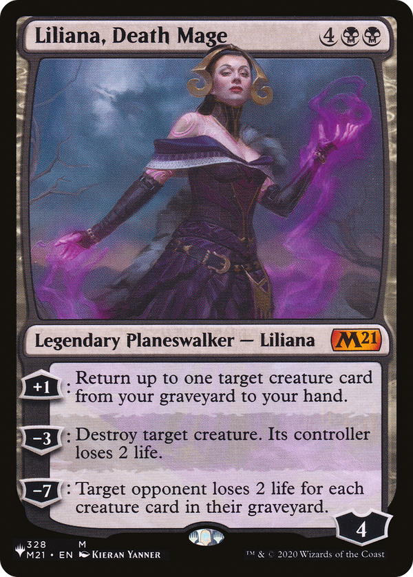 Liliana, Death Mage (LIST-M21-328) - The List