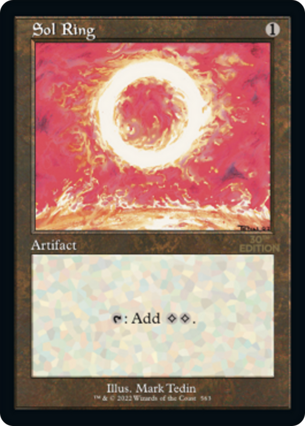 Sol Ring (563) (Retro Frame) (30A-563) - 30th Anniversary Edition
