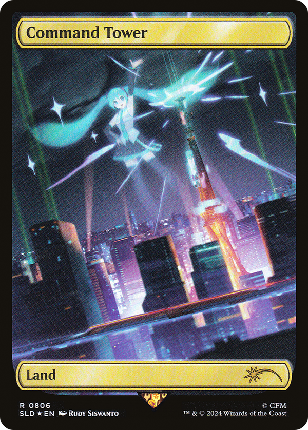 Command Tower (SLD-806) - Secret Lair Drop (Borderless)