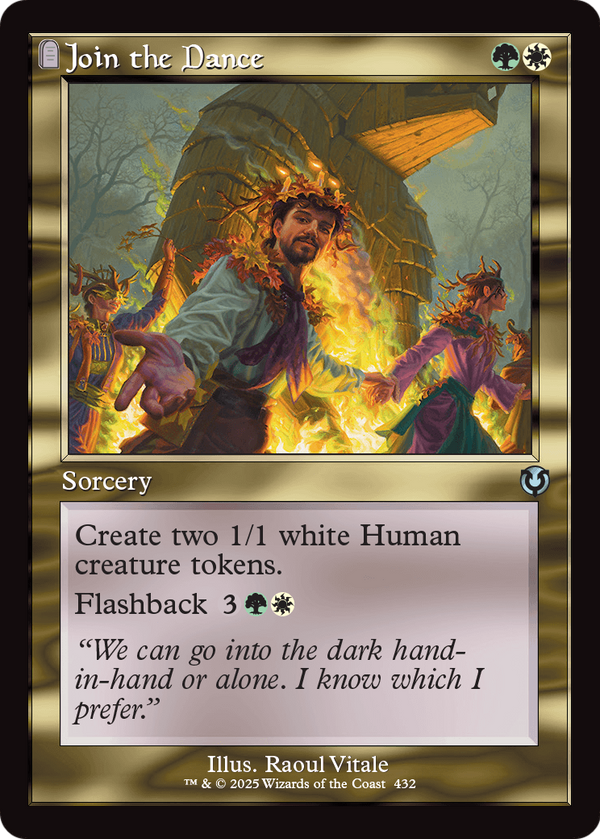 Join the Dance (Retro Frame) (INR-432) - Innistrad Remastered: (tombstone)