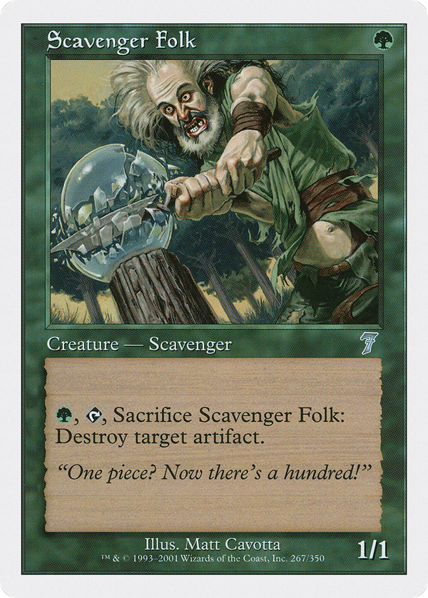 Scavenger Folk (7ED-267) - 7th Edition