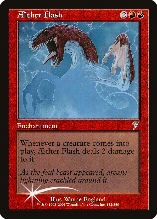 Aether Flash (7ED-172★) - 7th Edition