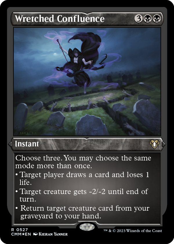 Wretched Confluence (Foil Etched) (CMM-527) - Commander Masters Foil