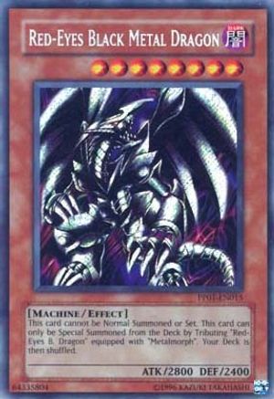Red-Eyes Black Metal Dragon (Secret) (PP01-EN015) - Premium Pack 1 Unlimited