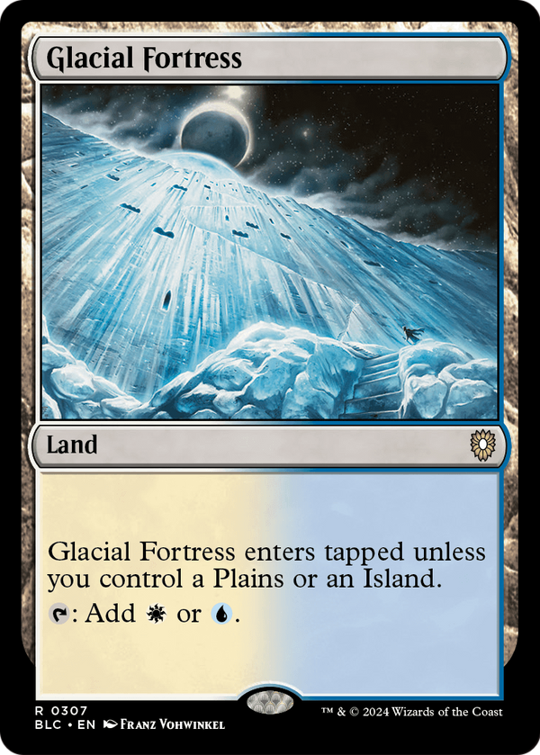 Glacial Fortress (BLC-307) - Bloomburrow Commander
