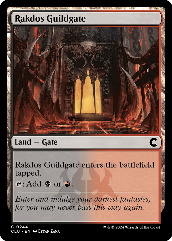 Rakdos Guildgate (CLU-244) - Ravnica: Clue Edition