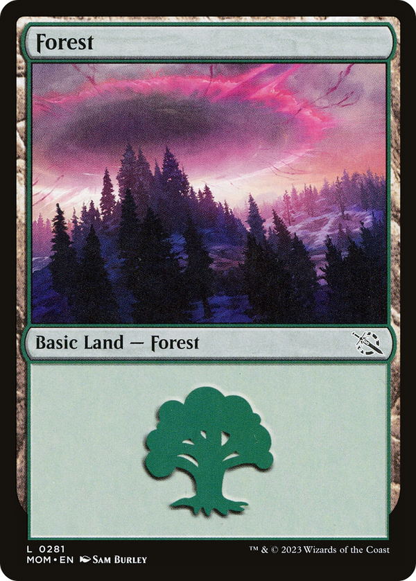Forest (0281) (MOM-281) - March of the Machine Foil