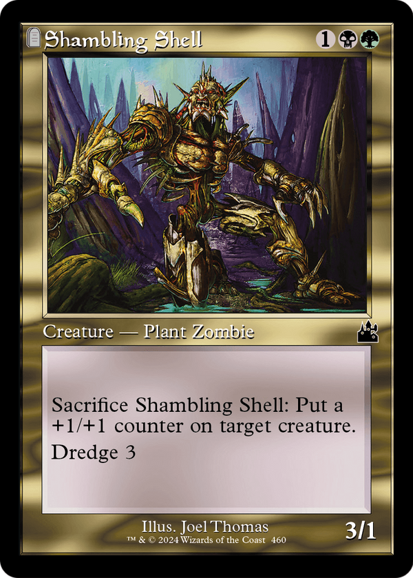 Shambling Shell (Retro Frame) (RVR-460) - Ravnica Remastered: (tombstone) Foil