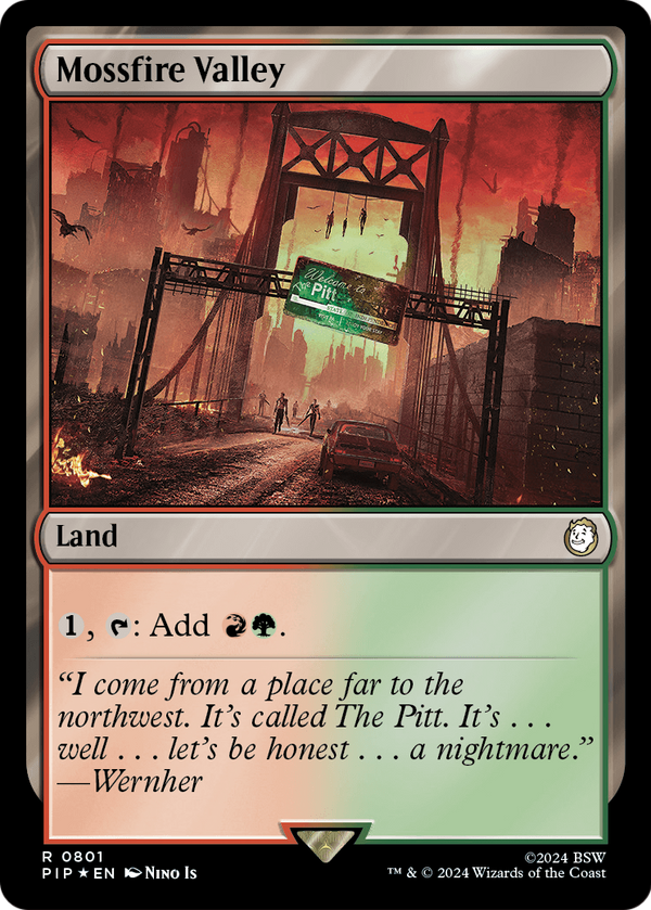 Mossfire Valley (Surge Foil) (PIP-801) - Fallout Foil
