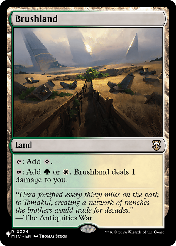 Brushland (LIST-M3C-324) - The List