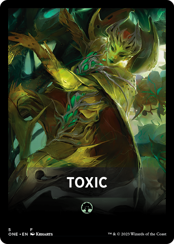 Toxic (FONE-005) - Phyrexia: All Will Be One Jumpstart Front Cards