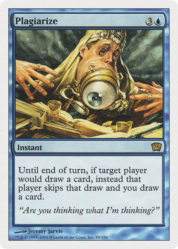 Plagiarize (9ED-089) - 9th Edition Foil